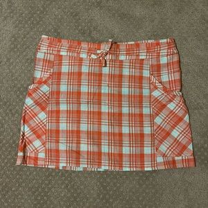 Horny Toad Plaid Skirt